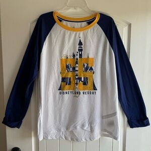 Disneyland Resort Women’s Long Sleeve 55 Diamond Castle Shirt XL Disney Parks
